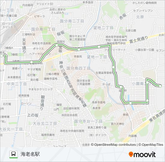 綾41 バスの路線図