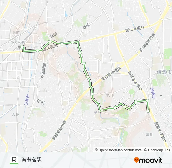 綾43  Line Map