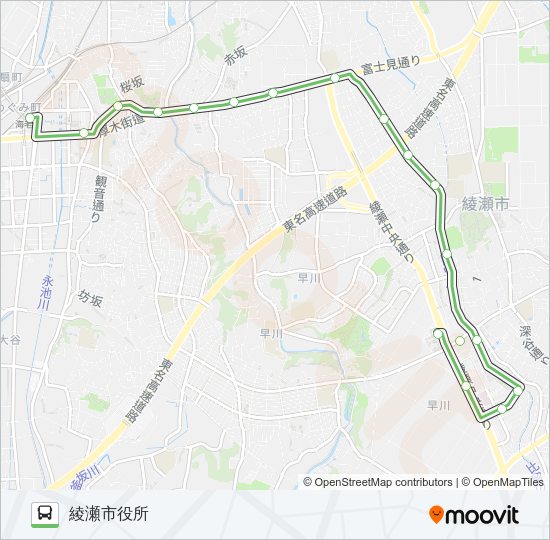綾51  Line Map