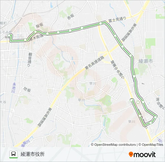 綾51  Line Map