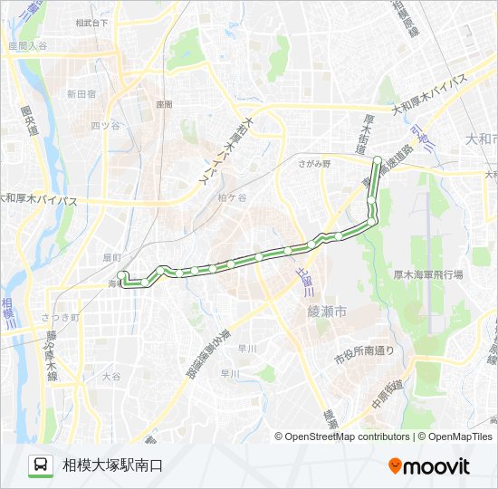 綾52  Line Map