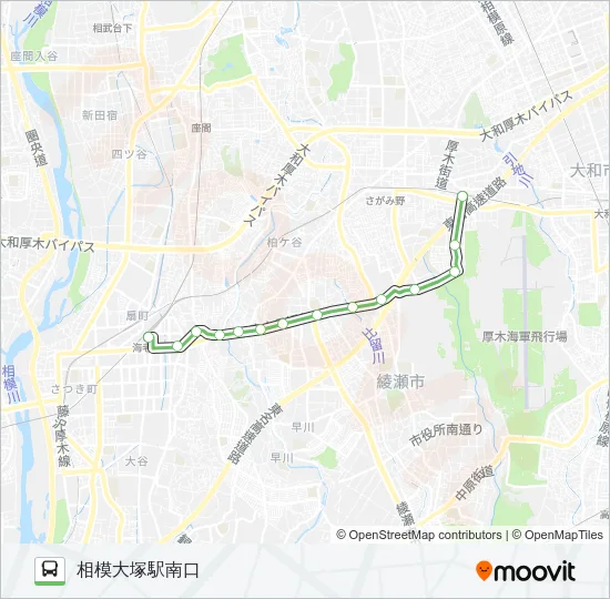 綾52 の路線図