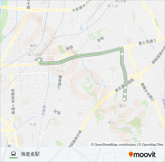 綾61  Line Map