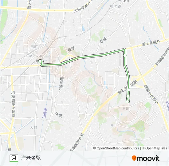 綾61  Line Map