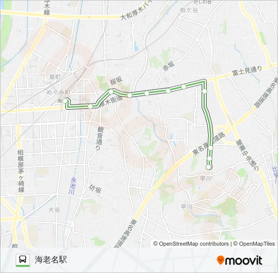 綾62 の路線図