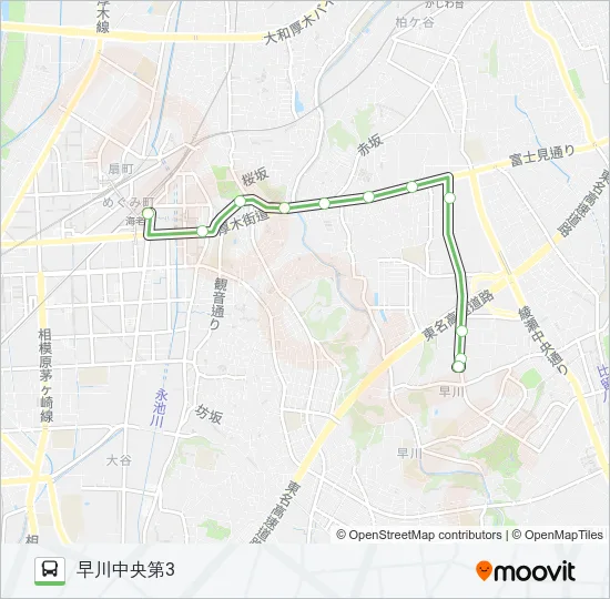 綾62 の路線図