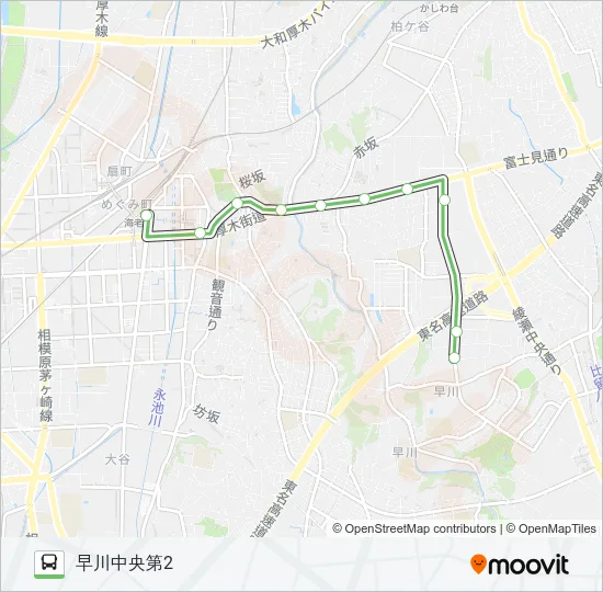 綾62 の路線図