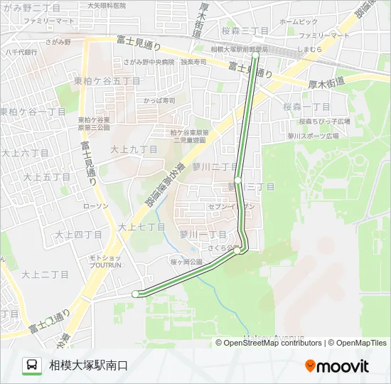 綾72  Line Map