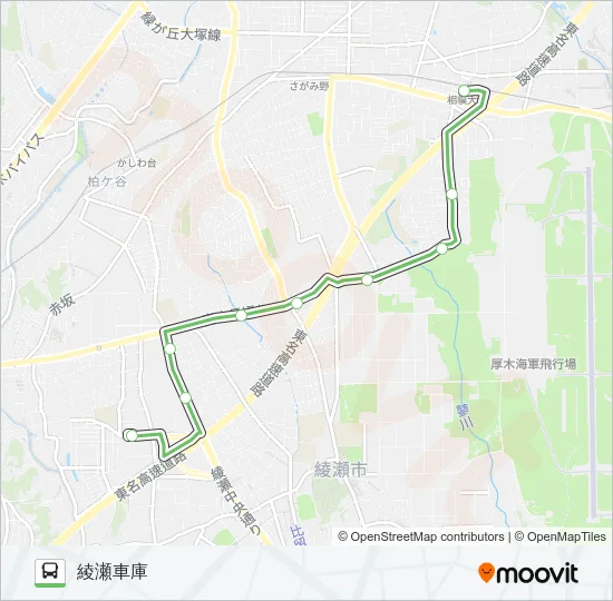 綾72  Line Map