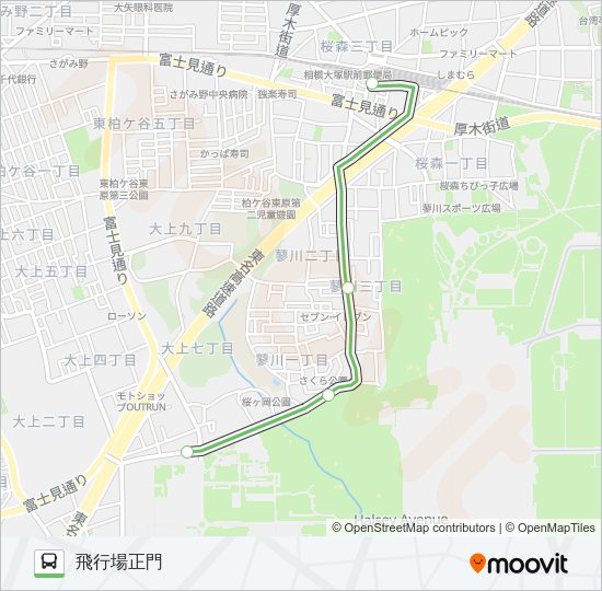綾72  Line Map