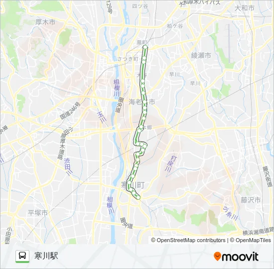 綾73  Line Map