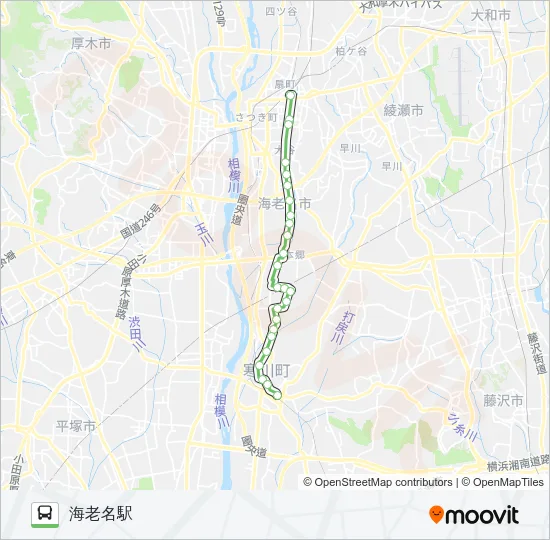 綾73  Line Map