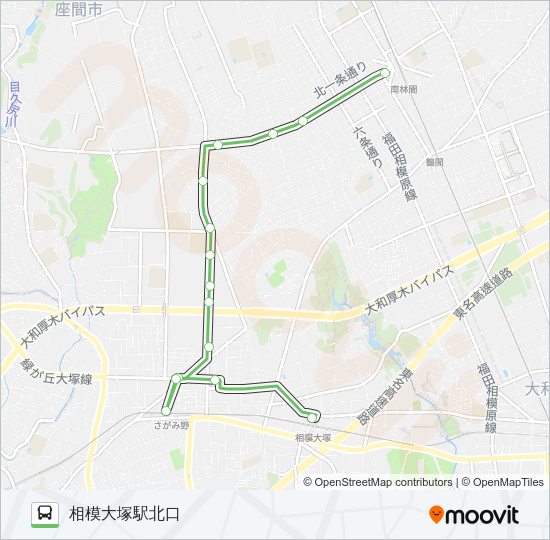 綾75  Line Map