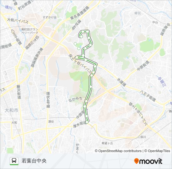 ―116 bus Line Map
