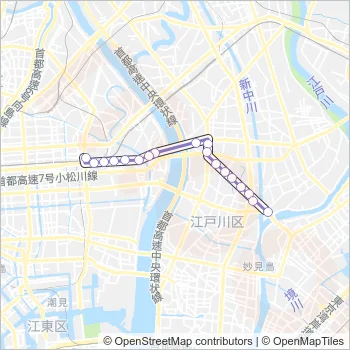 亀２６ Bus Line Map