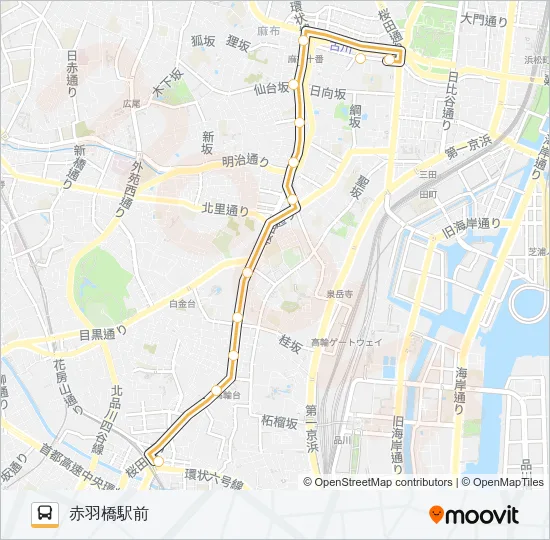反９４ バスの路線図