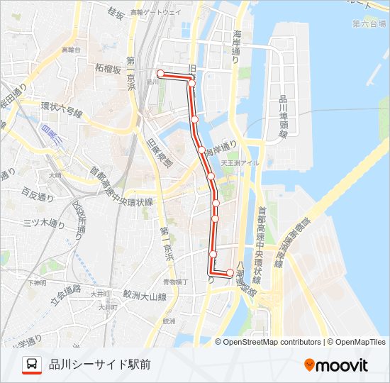 品９１ bus Line Map