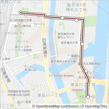 品９６ Bus Line Map