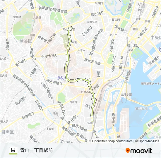 品９７ バスの路線図