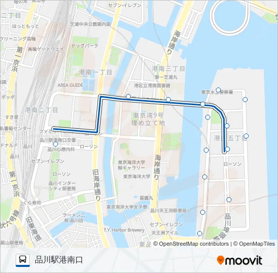 品９９ Bus Line Map