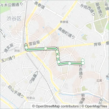 学０３ Bus Line Map