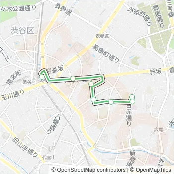 学０３ Bus Line Map