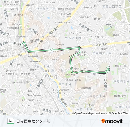 学０３ バスの路線図