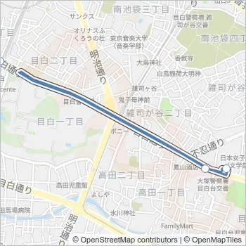 学０５ Bus Line Map