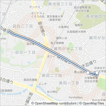 学０５ Bus Line Map