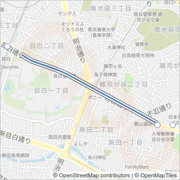 学０５ Bus Line Map