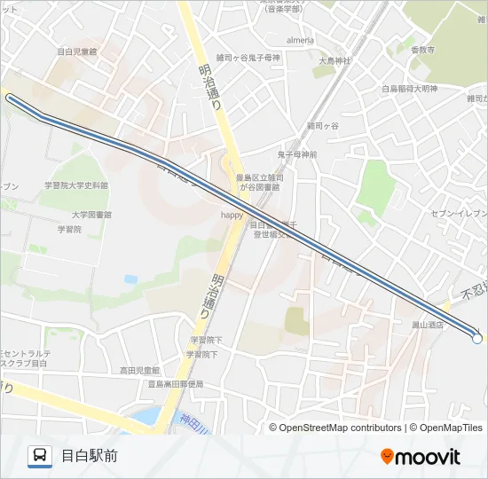 学０５ Bus Line Map