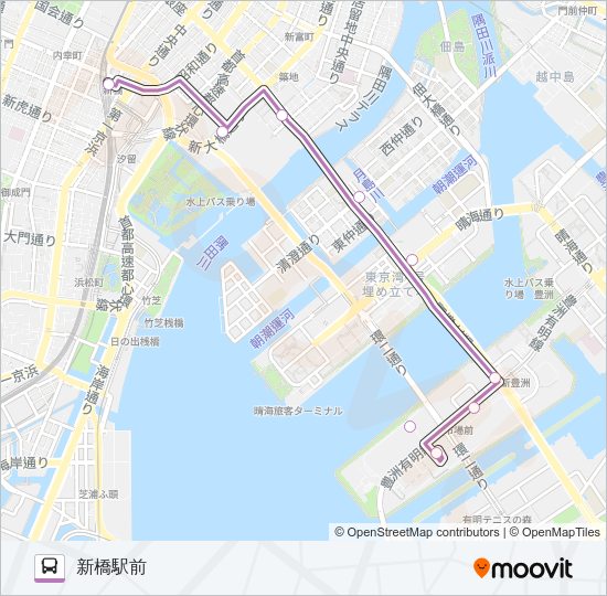 市０１ Bus Line Map