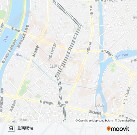 平２３ バスの路線図