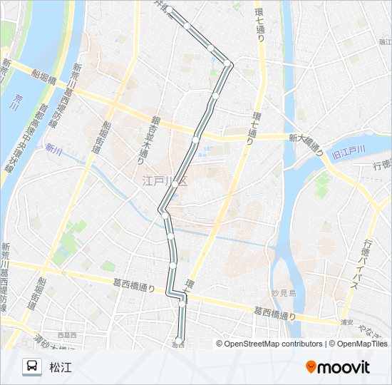 平２３ バスの路線図