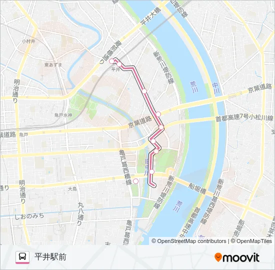 平２８ Bus Line Map