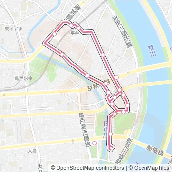 平２８ Bus Line Map