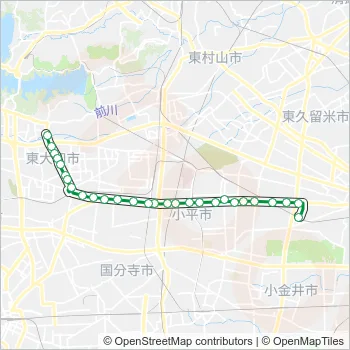 梅７０ Bus Line Map