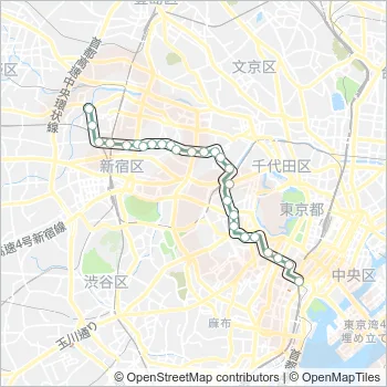 橋６３ Bus Line Map