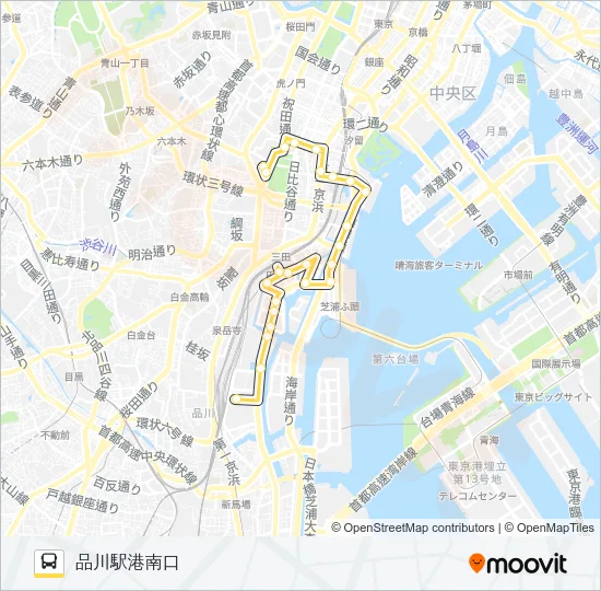 浜９５ Bus Line Map