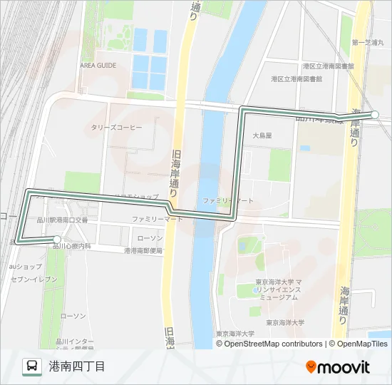 田９９ Bus Line Map