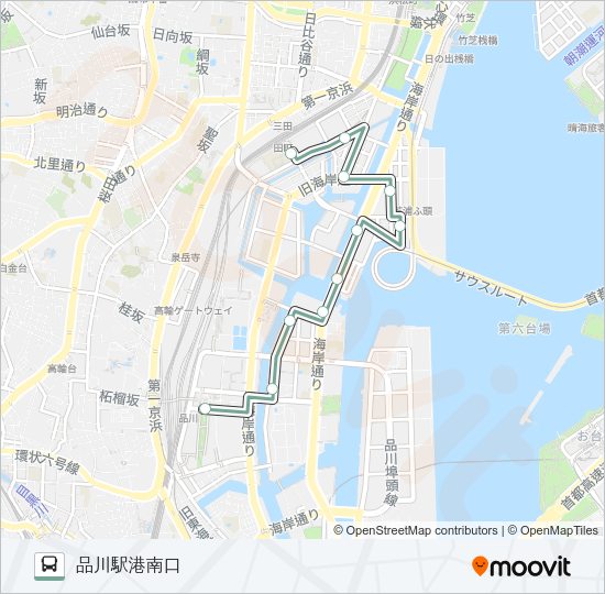 田９９ Bus Line Map