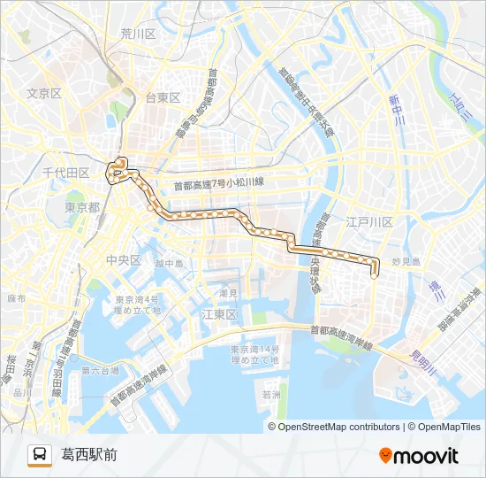 秋２６ Bus Line Map