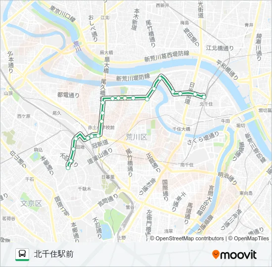 端４４ Bus Line Map