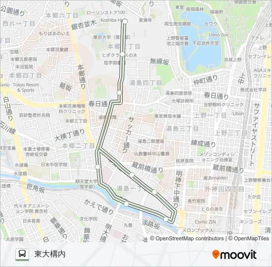 茶０７ Bus Line Map