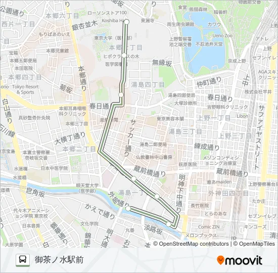 茶０７ Bus Line Map
