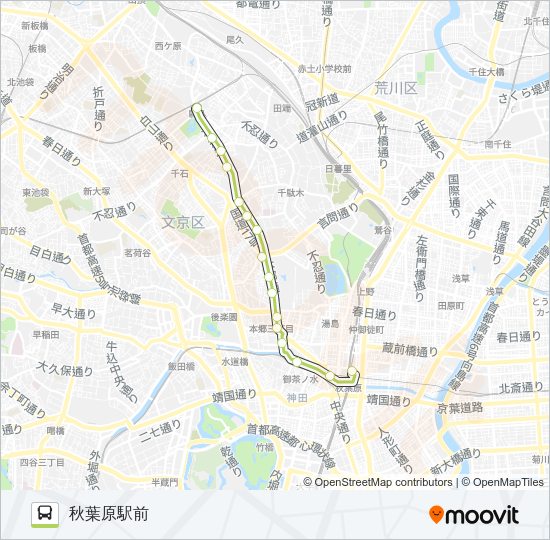 茶５１ Bus Line Map