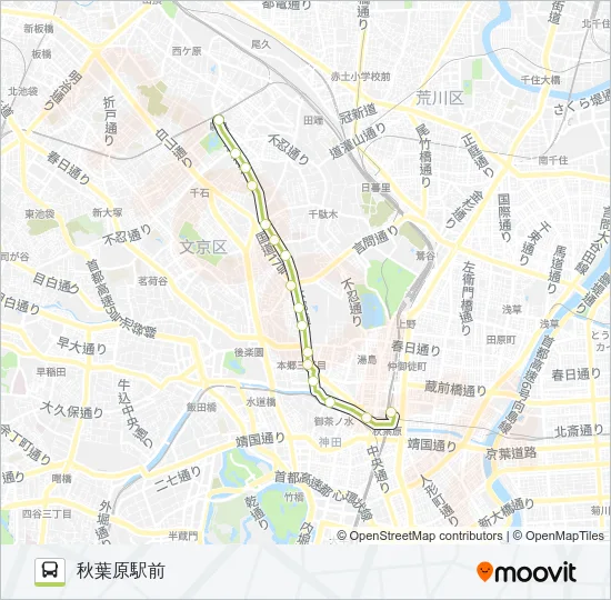 茶５１ Bus Line Map