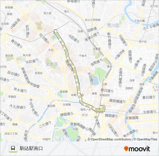 茶５１ Bus Line Map