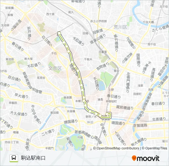 茶５１ Bus Line Map
