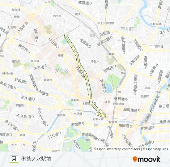 茶５１ Bus Line Map